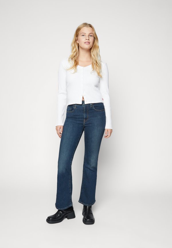 Levi's?� 724�?� HIGH RISE STRAIGHT - Straight leg jeans - dark blue/blauw denim/bluedenim - Zalando.nl