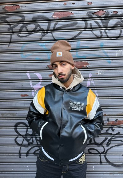 Helmet Felisi Zaino Uomo In Nylon Tecnico E Pelle Di Vacchetta Nero - Foto 2