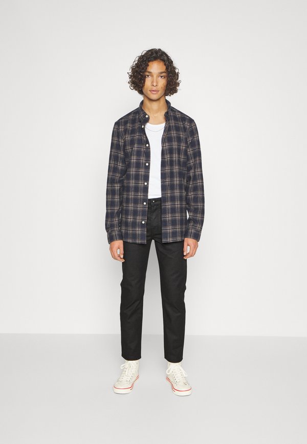 Jack & Jones JJENOA SS CREW NECK NOOS - T-shirt basique - moonbeam/écru