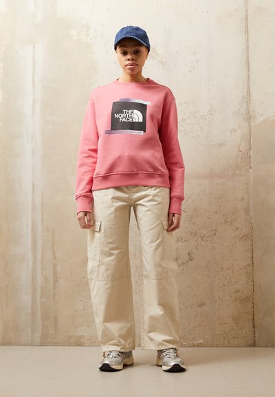 the north face pink sweatshirt