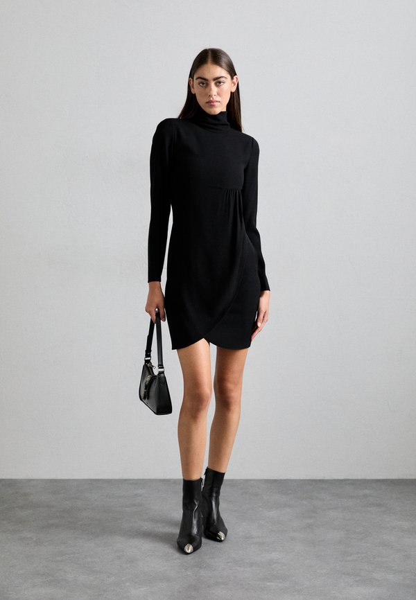 Sac emily small en cuir effet crocodile Noir The kooples - Femme | Place des Tendances