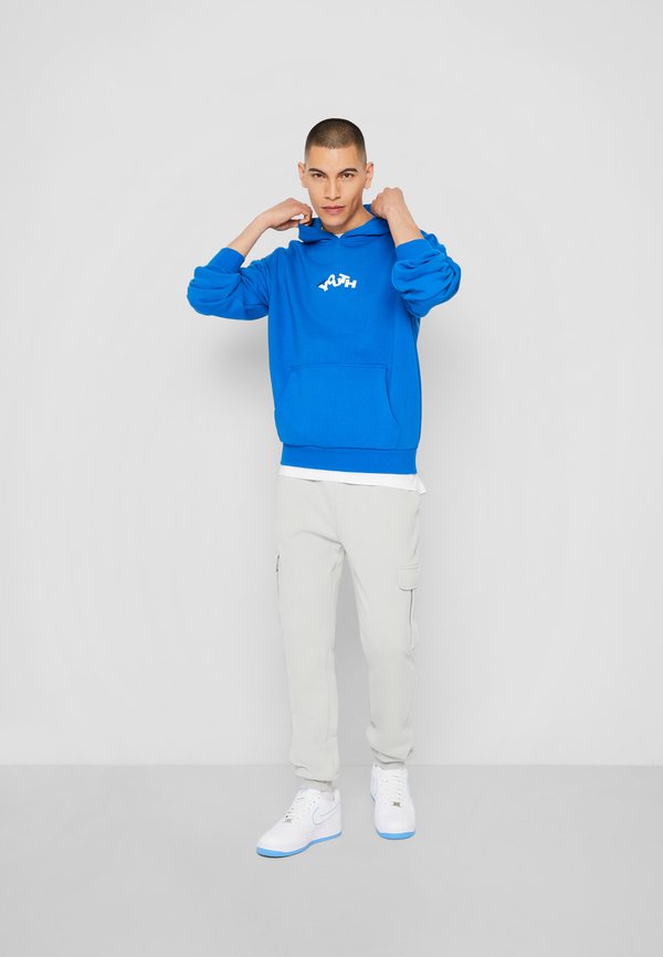 Yourturn Unisex Felpa Con Cappuccio Blue Blu Zalando It