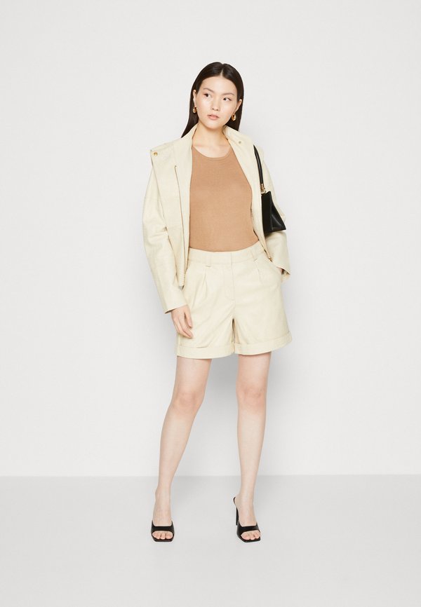 Vero Moda Fortunesheila Short Jacket in Oatmeal