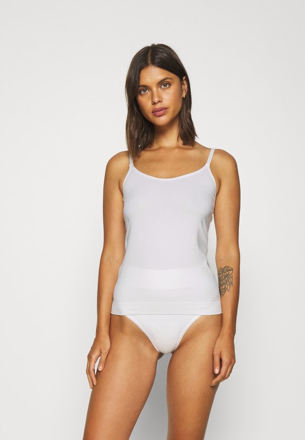 176038-100 Schiesser Undershirts 2-pack organic cotton white - 95/5