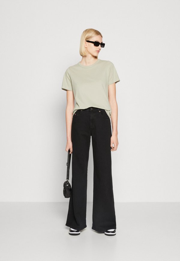 Diesel Flared Jeans black/gray/black denim Zalando.ch