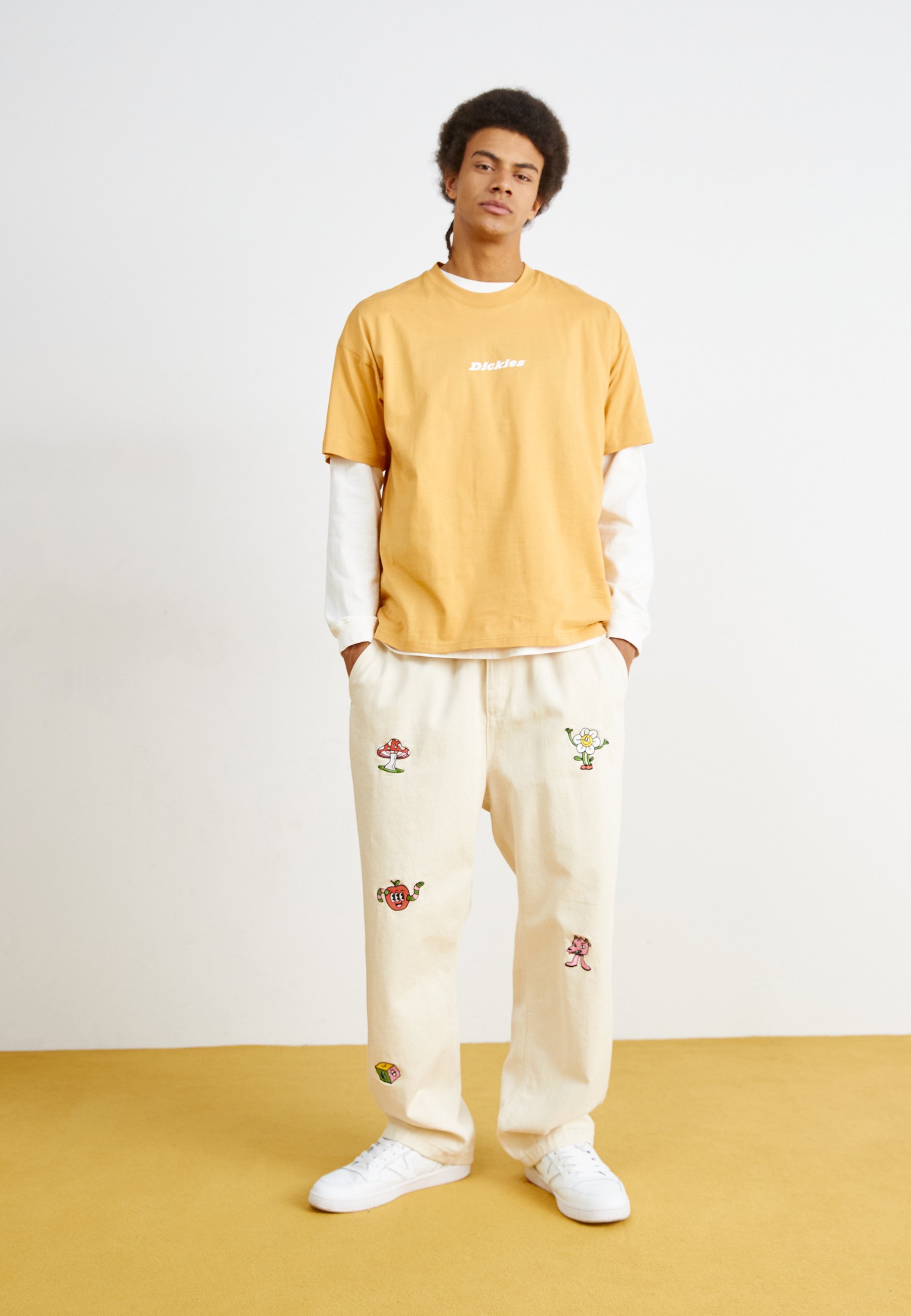 ★JADED LONDON UK★ Ines Waffle White Long Sleeve Top Ines Waffle White Long Sleeve Tee | Jaded London | Clothing