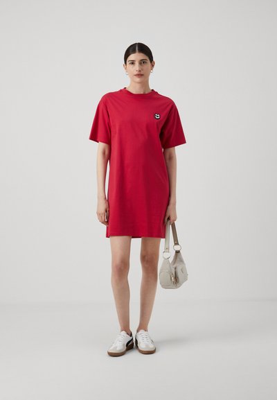adidas Originals ARGENTINA DRESS - Jersey dress - off white/blue - Zalando