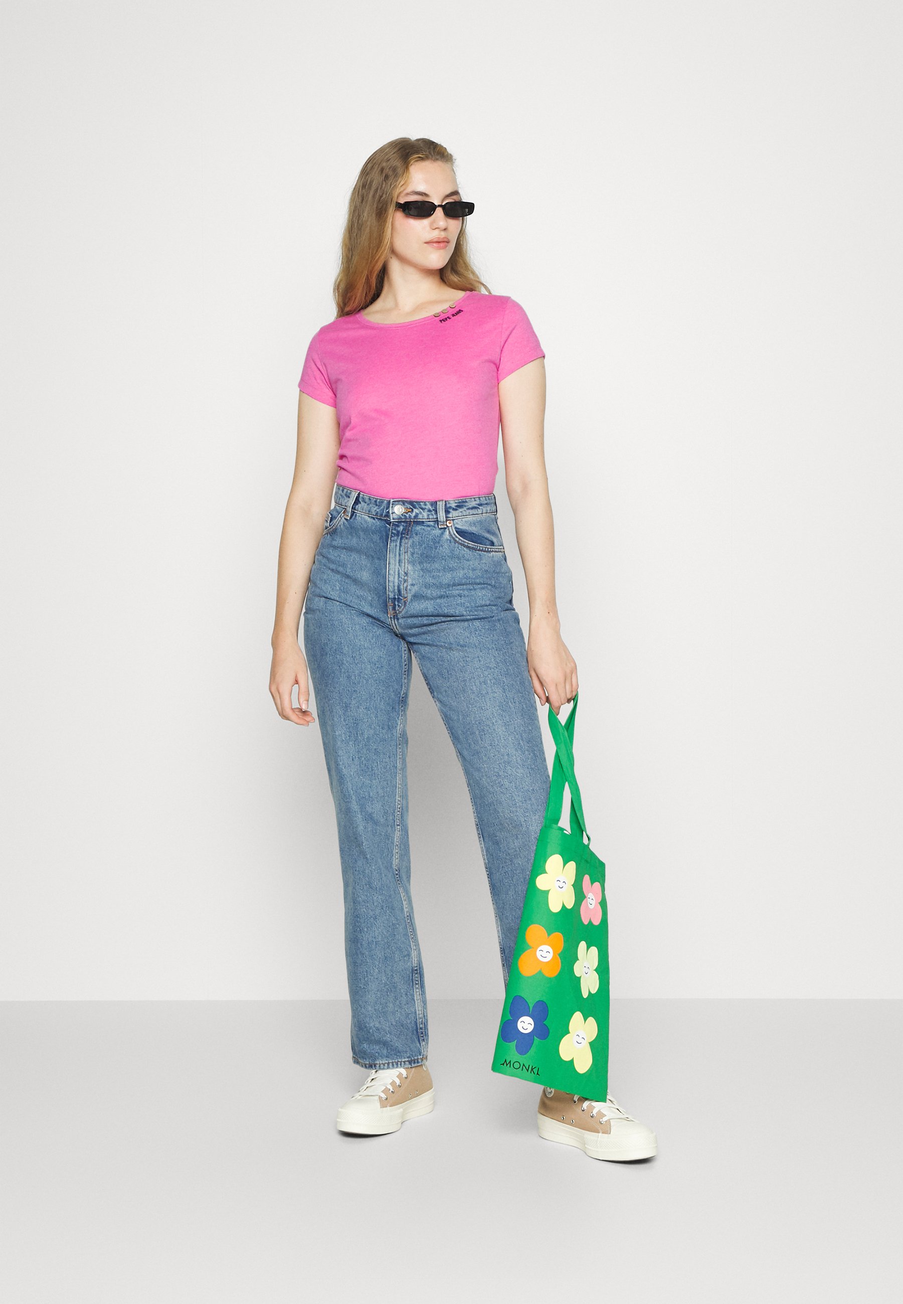 Pepe Jeans RAGY - Camiseta básica - english rose/rosa - Zalando.es