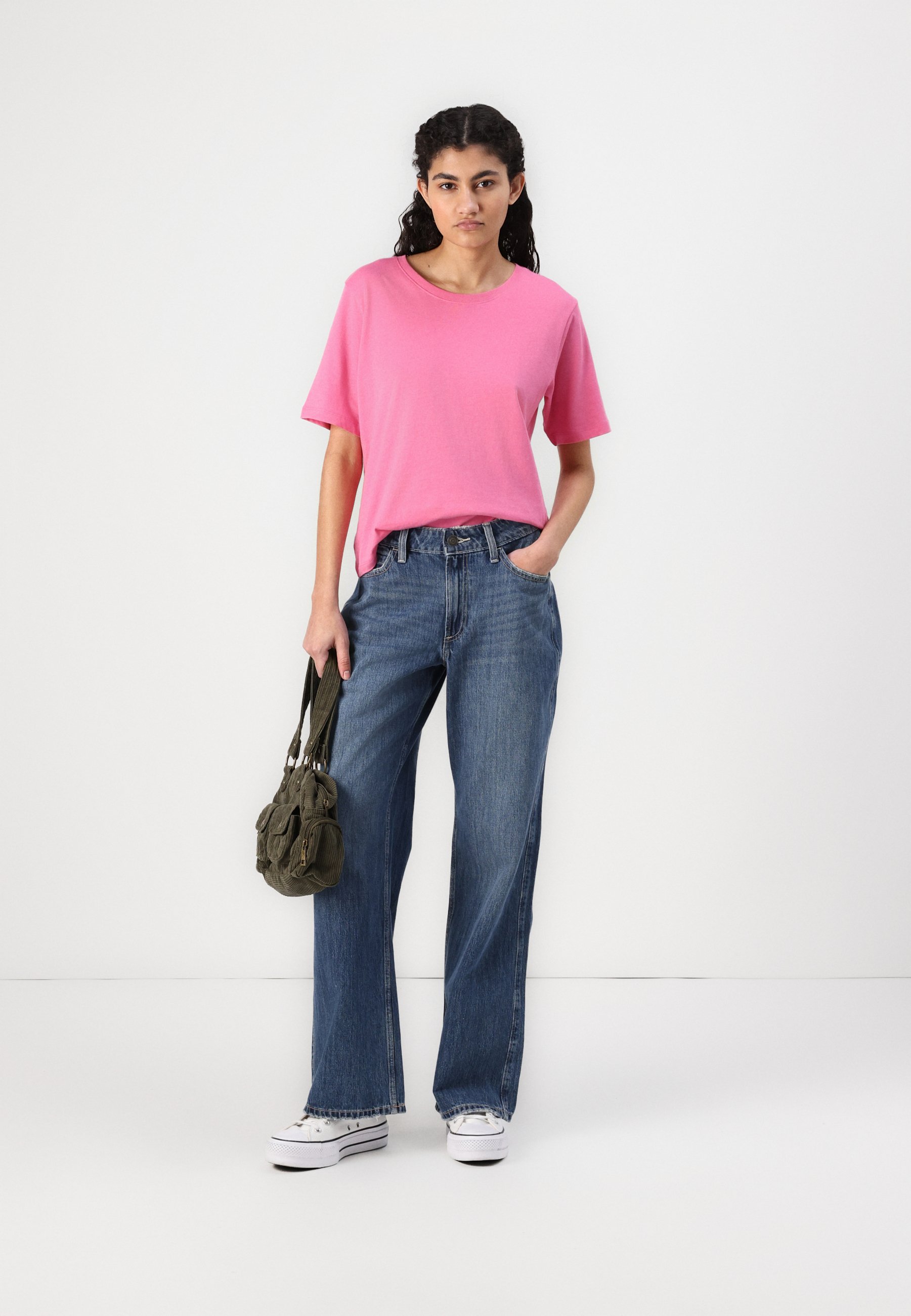 【PINKO】ELOISE EGG DENIM GOLDEN WASH Jeans Donna Pinko - Eloise Egg Denim Golden Wash - Blu