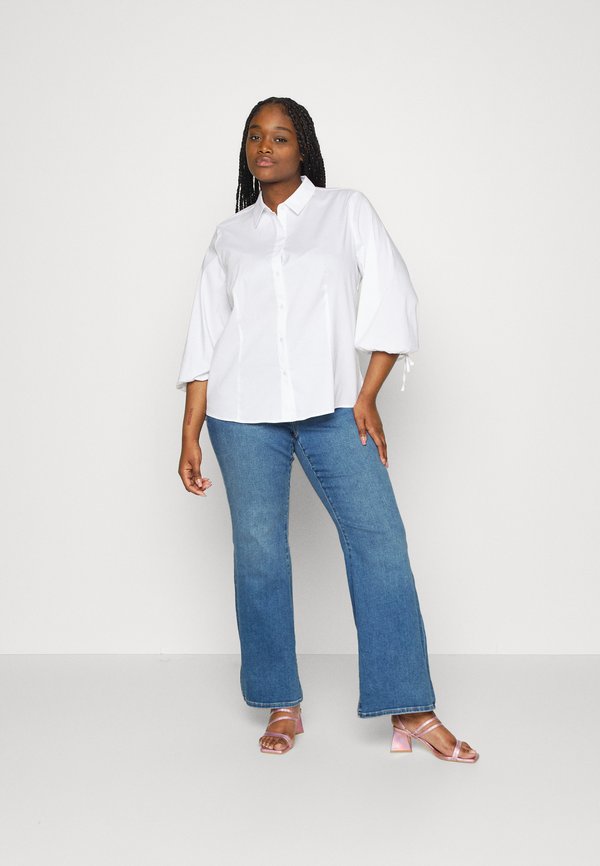 MICHAEL Michael Kors CHARM Flared Jeans union wash/blue denim