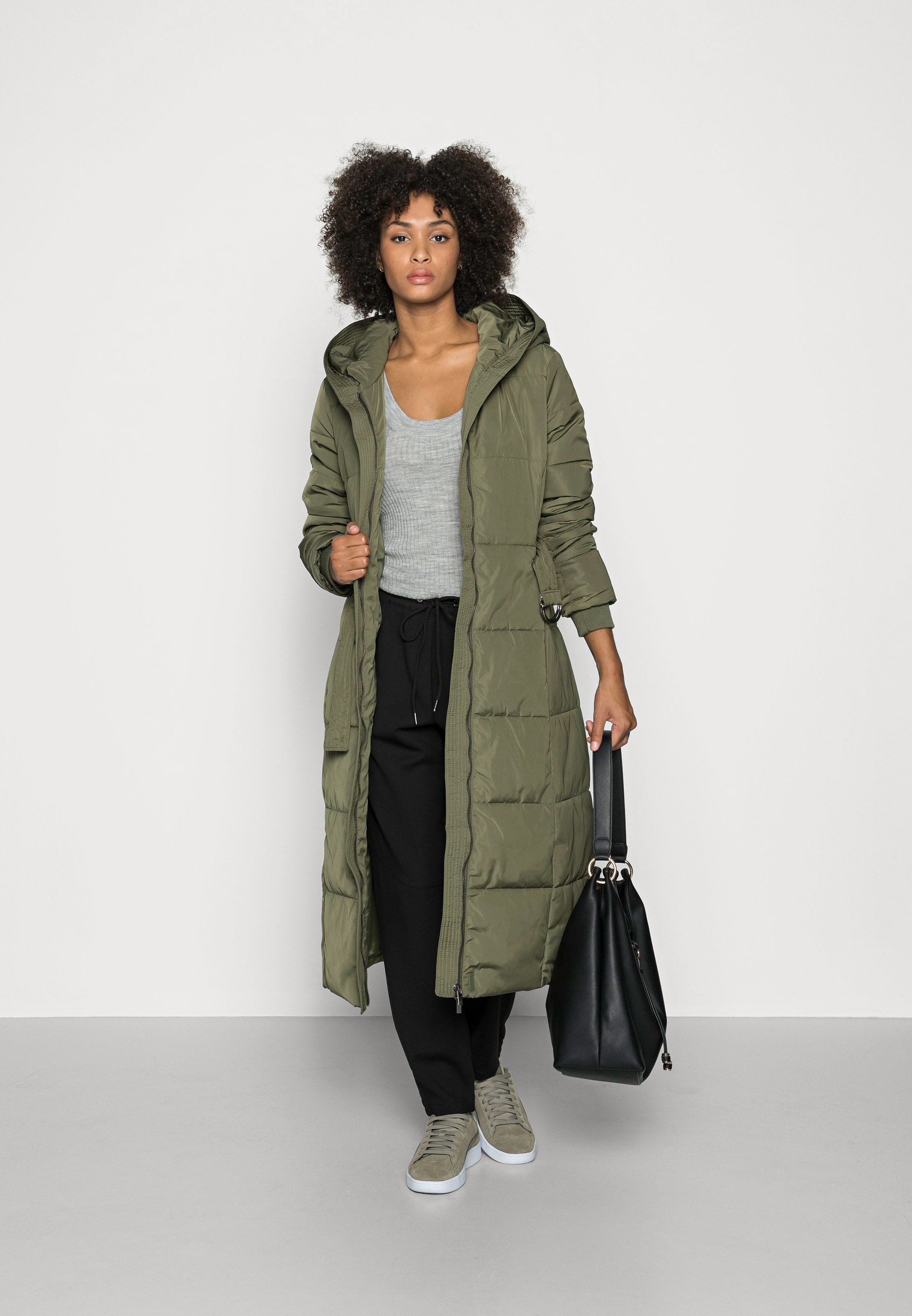 Anna Field Winter coat - khaki 