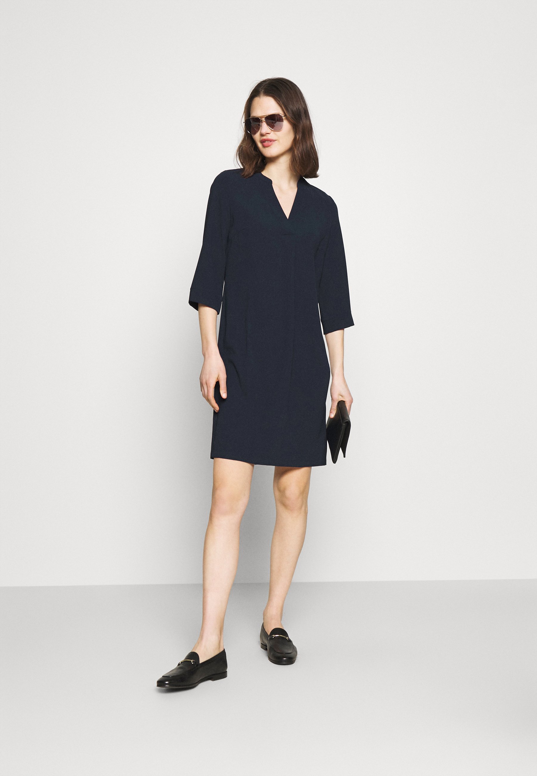 Marella SESTRI - Abito in maglia - oceano/bianco/blu - Zalando.it