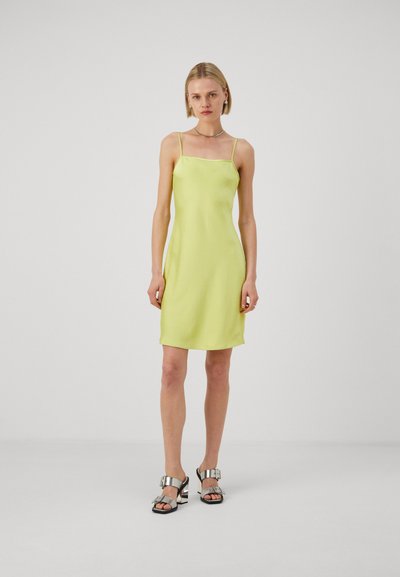 green emerald velvet dress Domenica Lime Green Halter-Neck Wrap Maxi Dress  Club L London