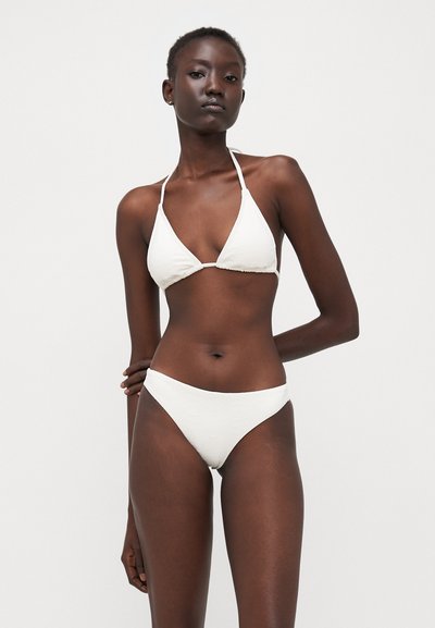 Haut De Bikini Rasurel - Imprimé Marron Et Blanc - Bonnet D - Taille 85D - Neuf Avec étiquettes