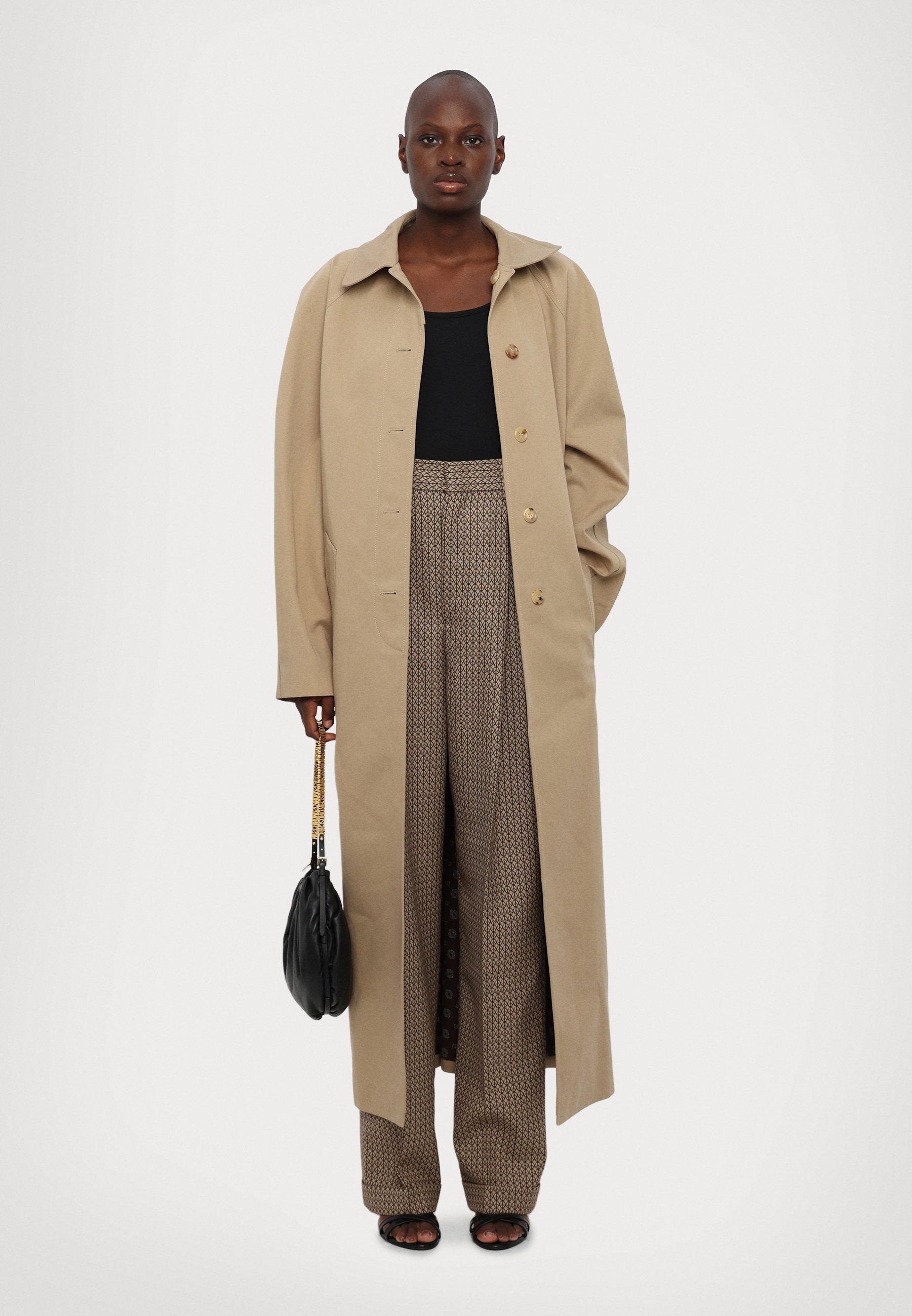 MOSCHINO CAPPOTTO - Trenchcoat - fantasia beige/beige