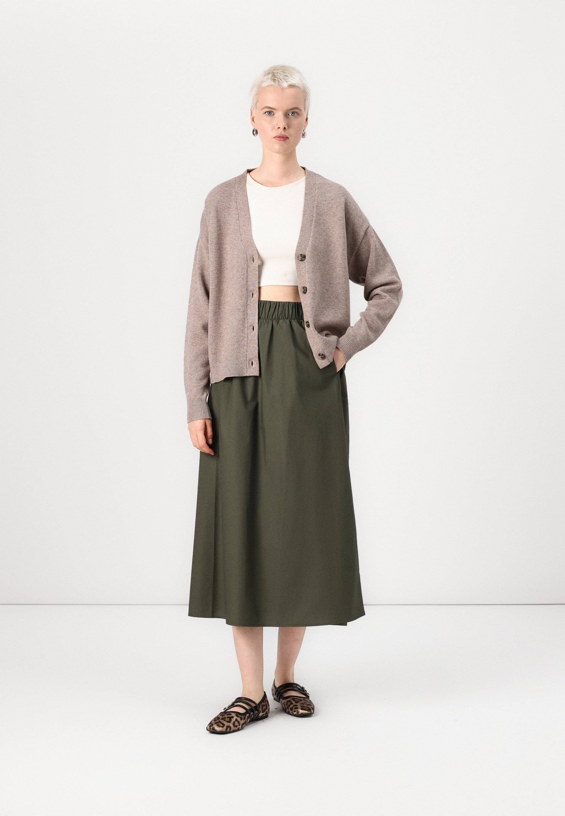 UGG BRYNLEY SKIRT - Pencil skirt - khaki - Zalando.co.uk