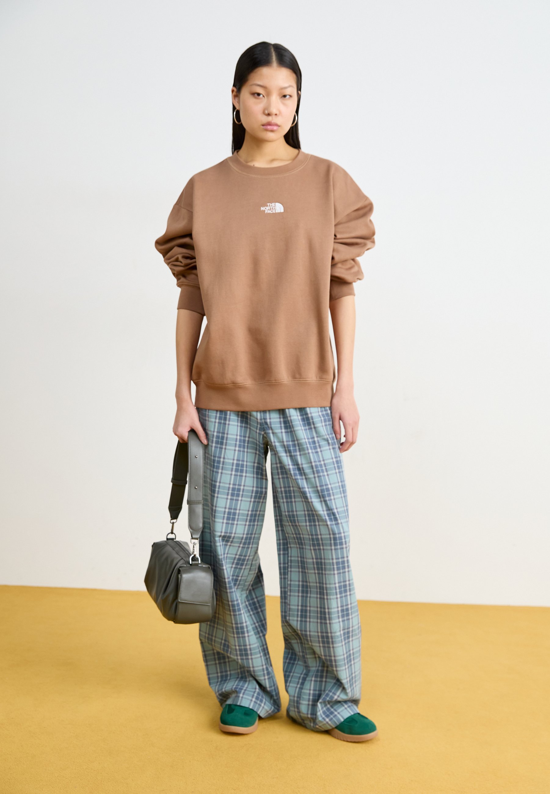 032c MUTLI MEDIA BUBBLE CREW NECK - Sweatshirt - grey