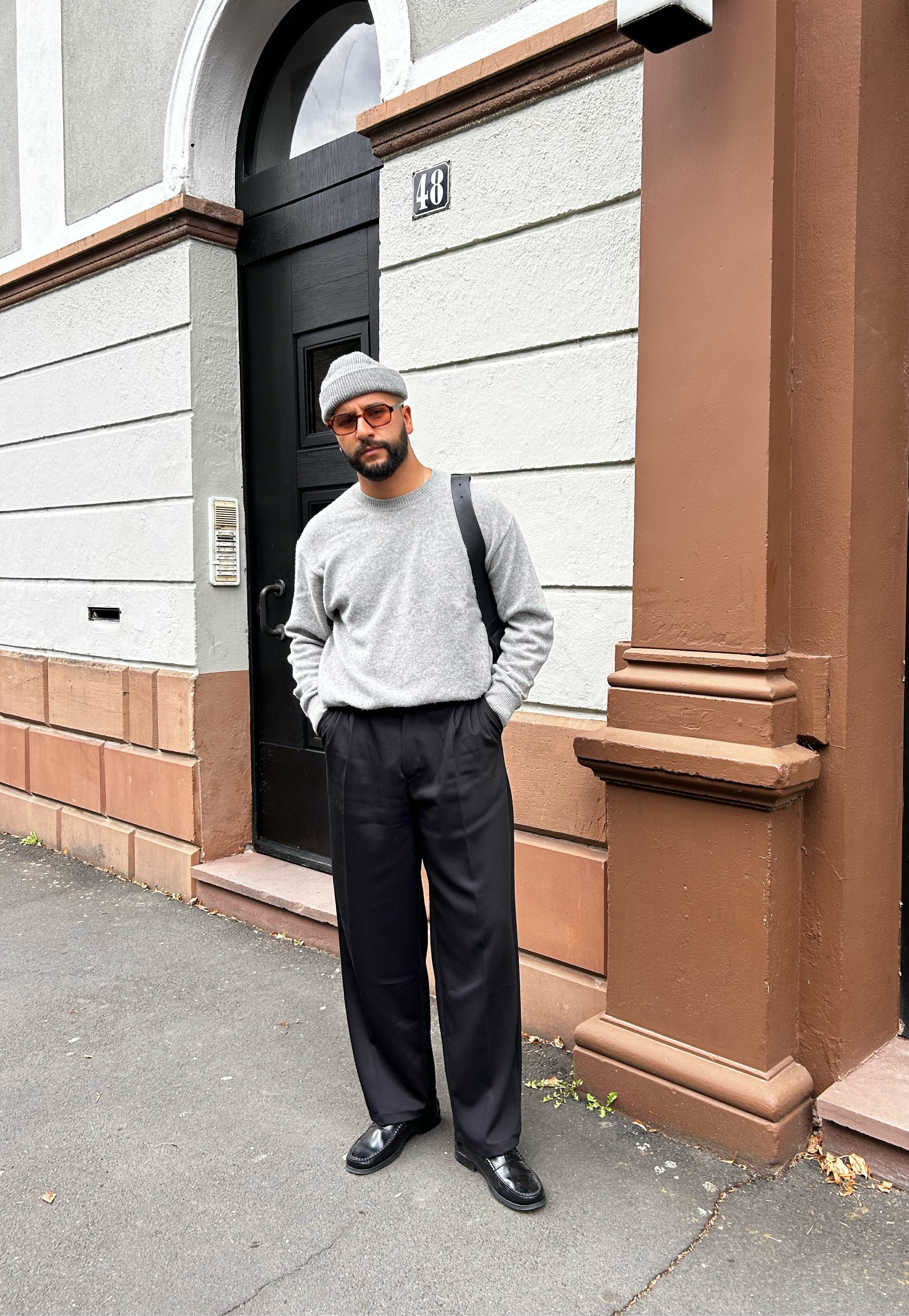 スーツ Han Kjobenhavn boxy suit pants Han Kjøbenhavn BOXY SUIT PANTS - Trousers - black - Zalando