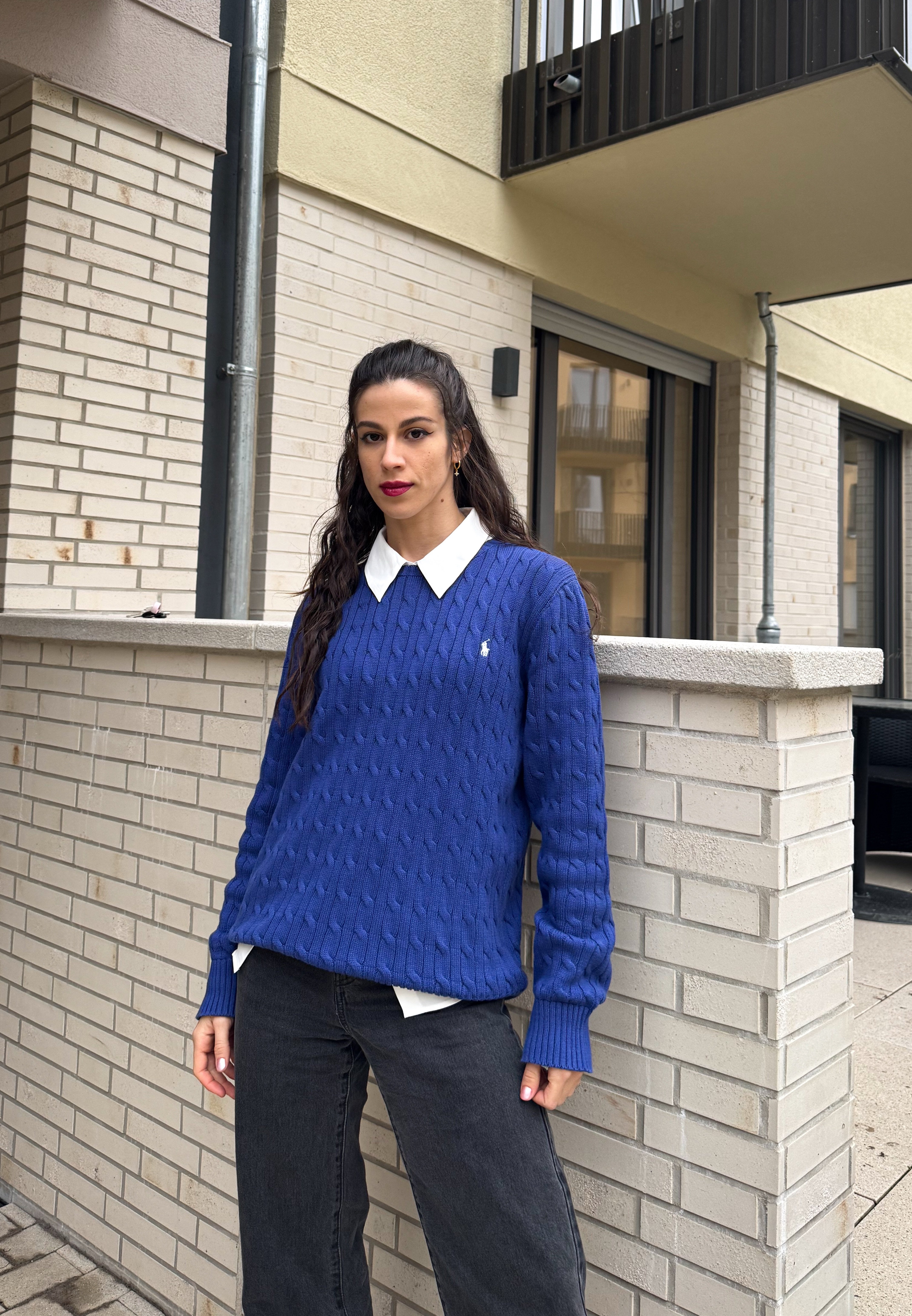 Oxford Shirt Ralph Lauren Long Sleeve Polo Kids Blue Ralph Lauren