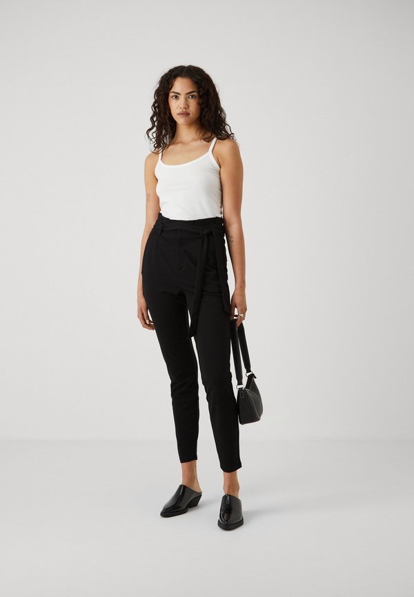 Vero Moda Ladies Flannel Pants Vmeva Hr Loose Paperbag Pnt Ga