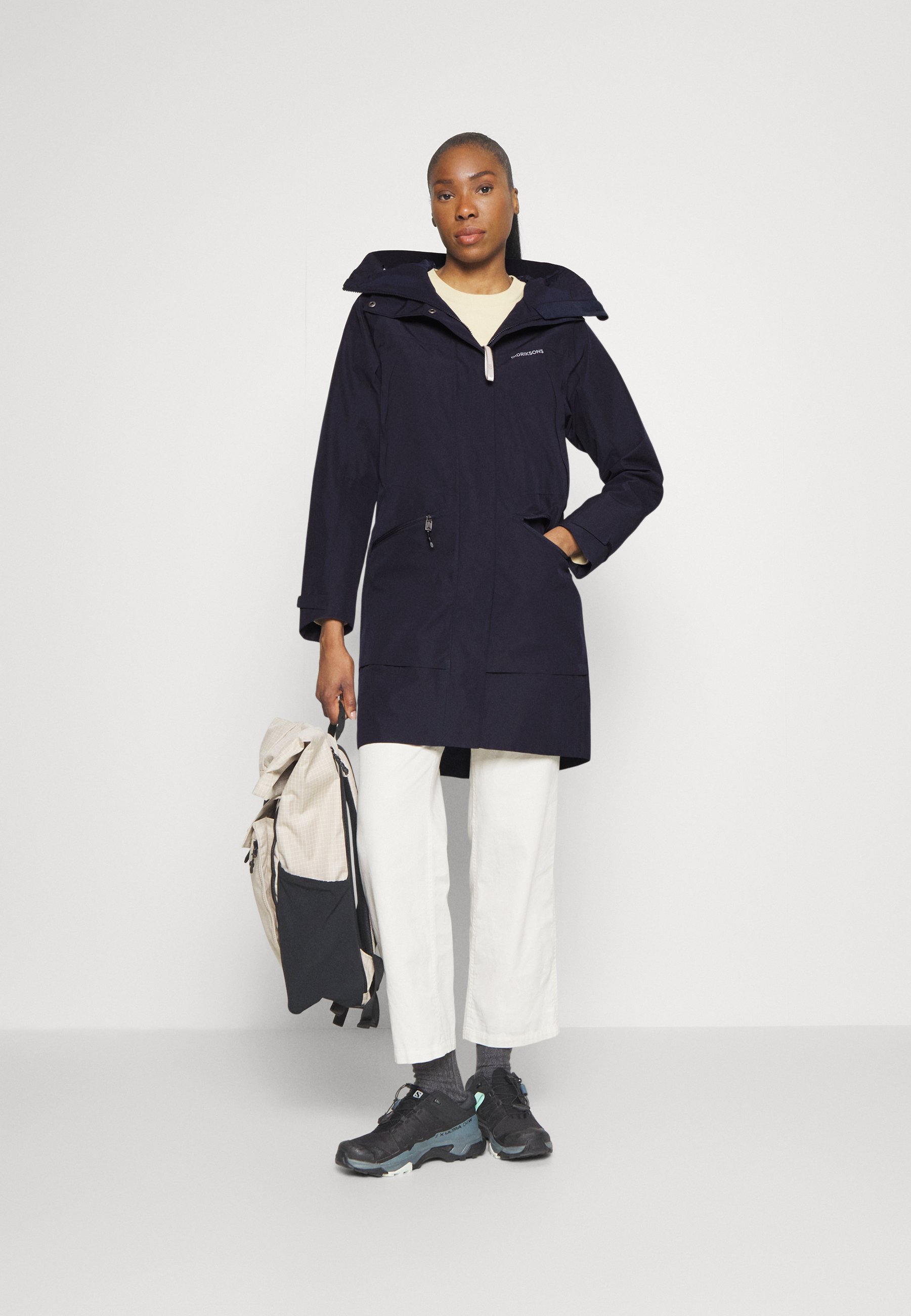 Jas Helly Hansen Women Adore Puffy Parka Navy | Outdoorsupply