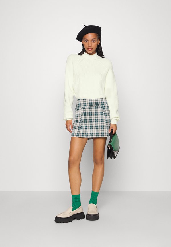 Hollister Co. PLEATED MINI SKIRT Mini skirts green/grøn Zalando.dk