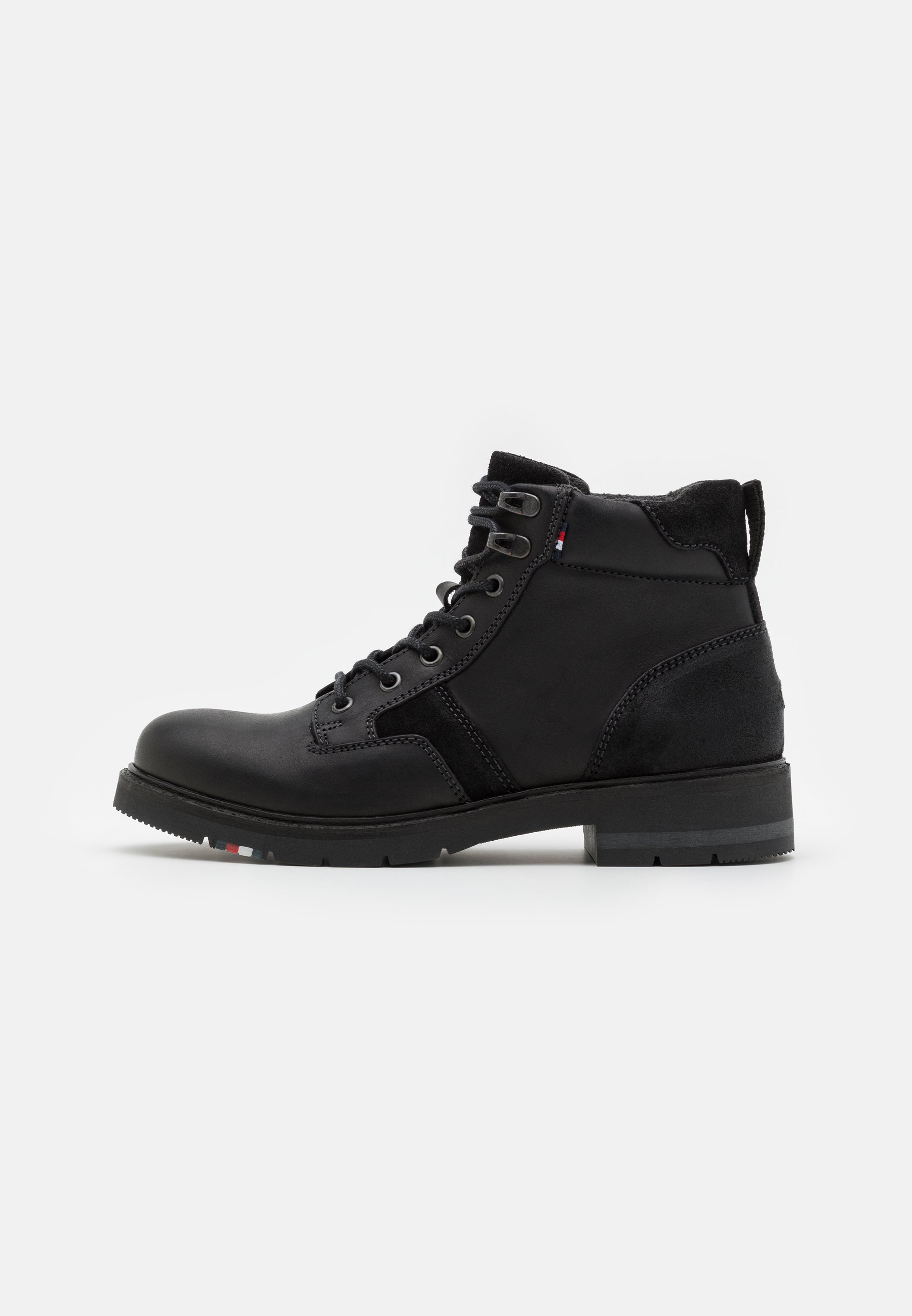 Tommy Hilfiger CORPORATE LACE BOOT - Botines con cordones - black/negro -  Zalando.es