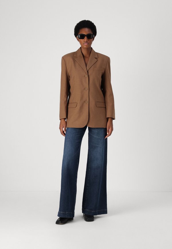 CLARA VERO 100% COTTON HIGH WAIST STRAIGHT LEG JEAN | ChicGrl