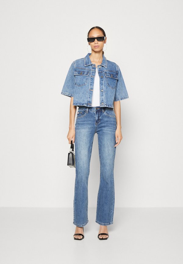 Guess Flared Jeans feather ocean/blauw denim/bluedenim Zalando.be