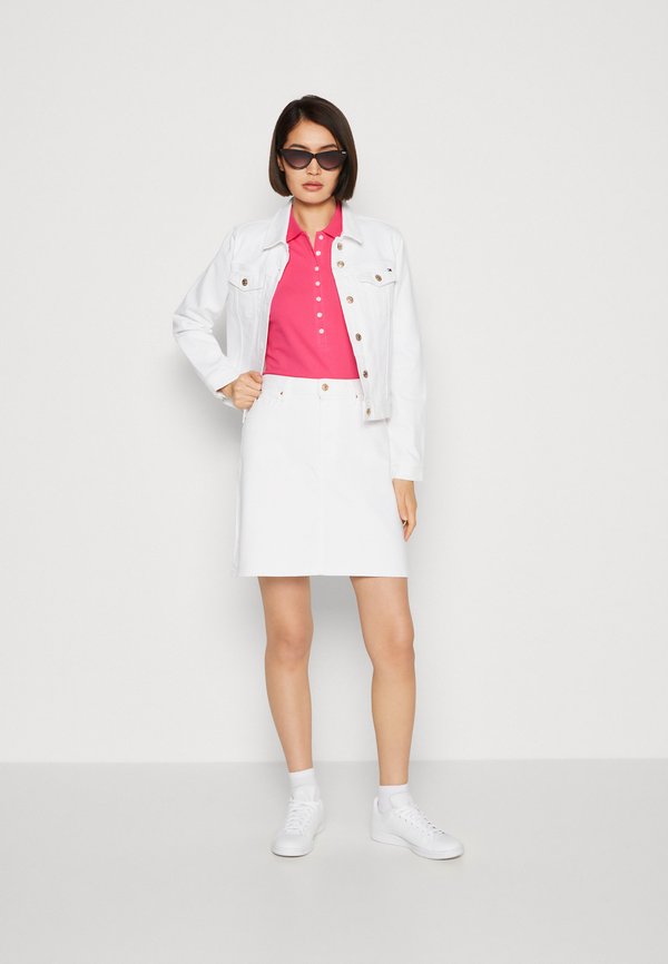 Tommy Hilfiger SLIM JACKET - Veste en jean - white/blanc - ZALANDO.FR