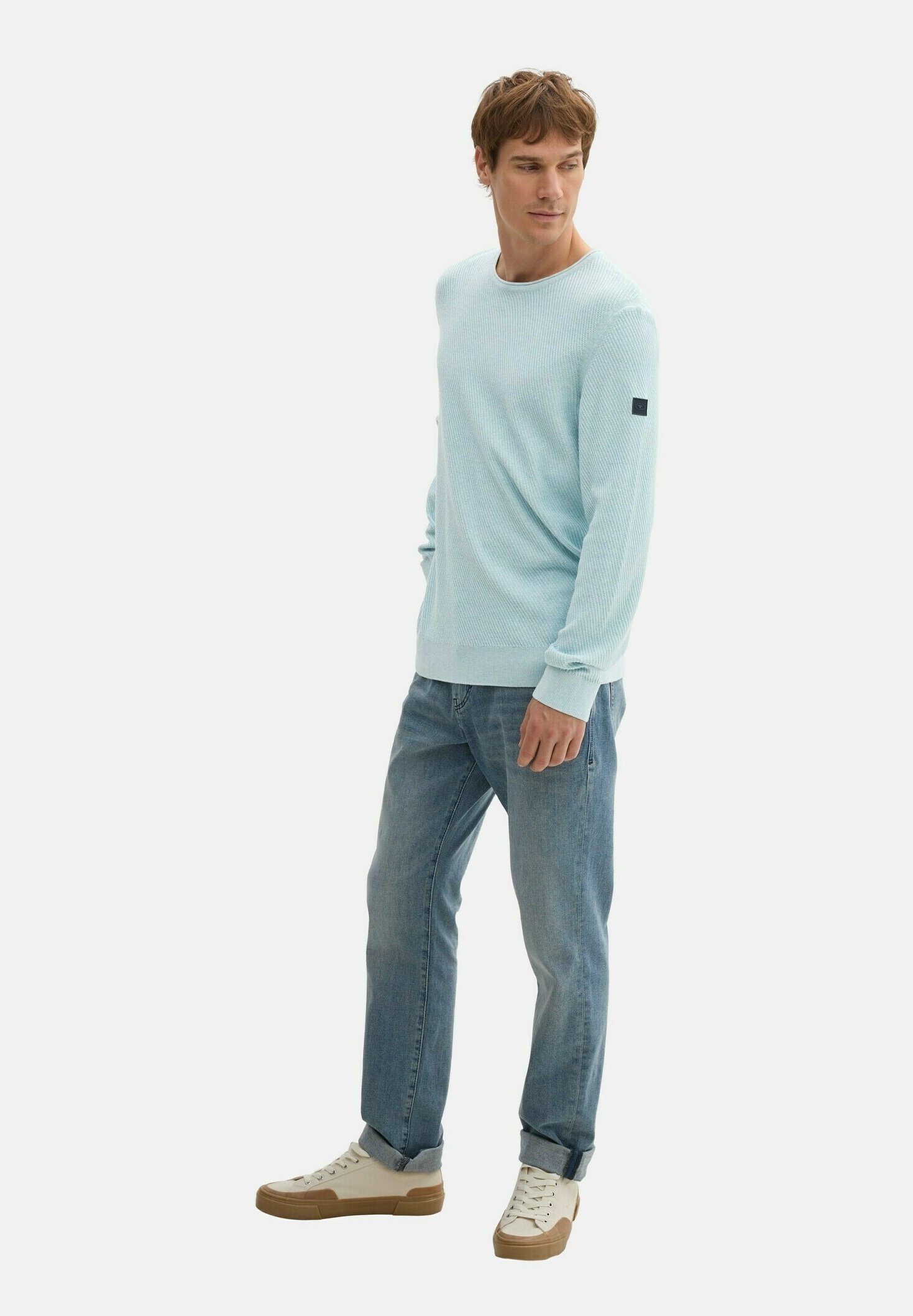Jean Tom Tailor Josh Regular Slim Pour Homme – Coupe Slim, Cinq Poches – Coton Doux, Durable
