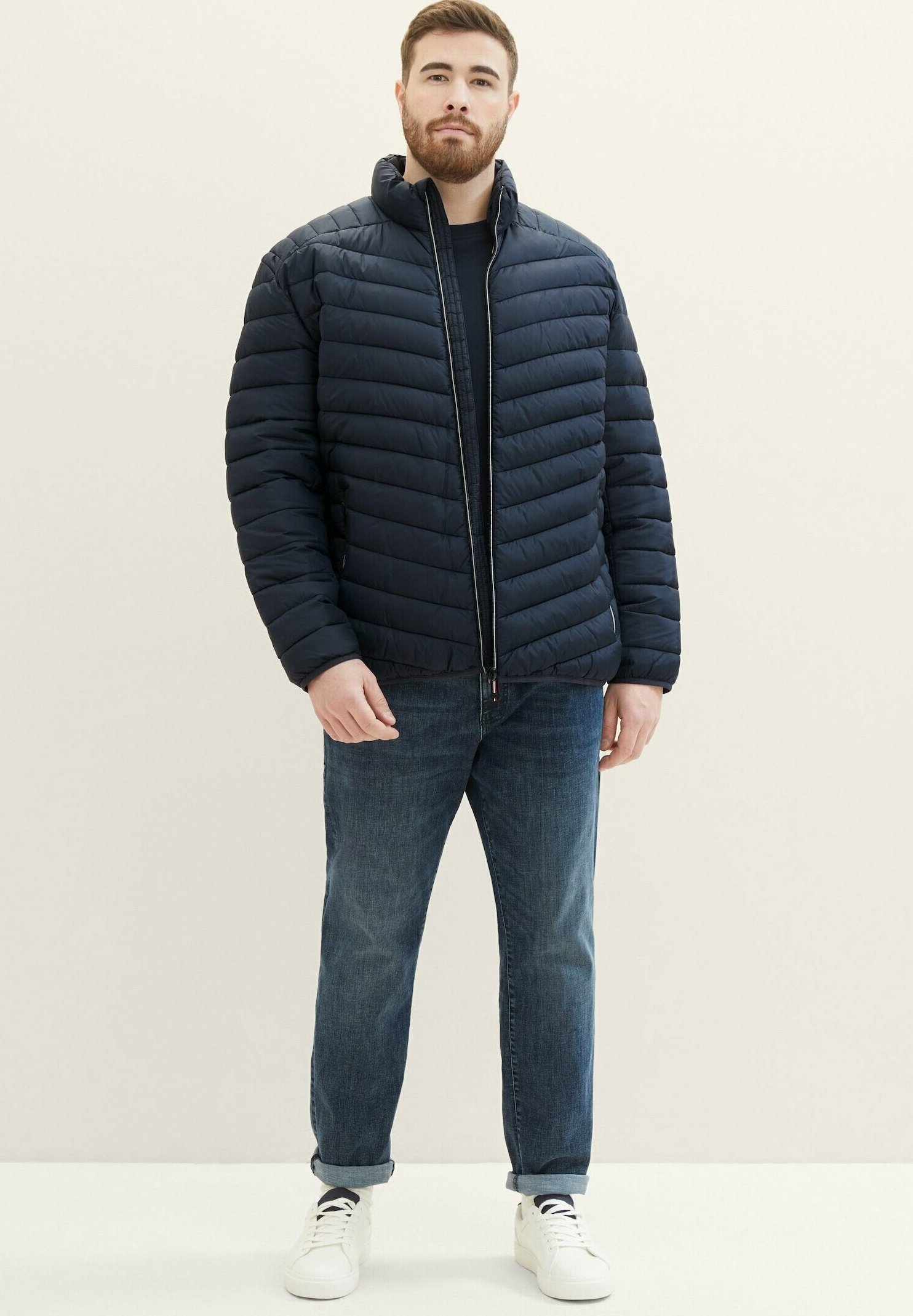 TOM TAILOR Denim Sweatshirt Mit Modischem Rückenprint, Langärmlig Mit