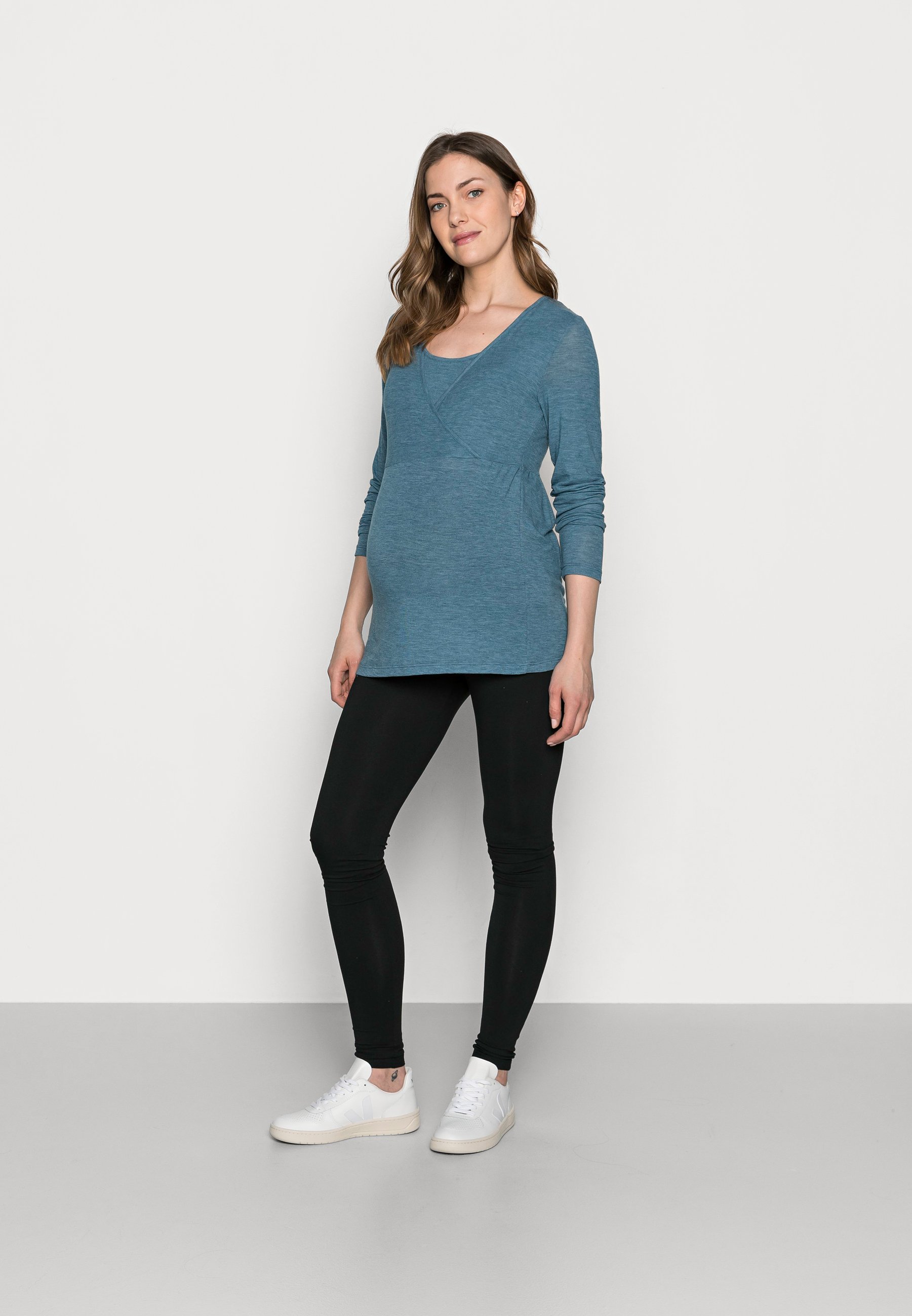 Anna Field MAMA 3 PACK - Leggings - black/nero - Zalando.it