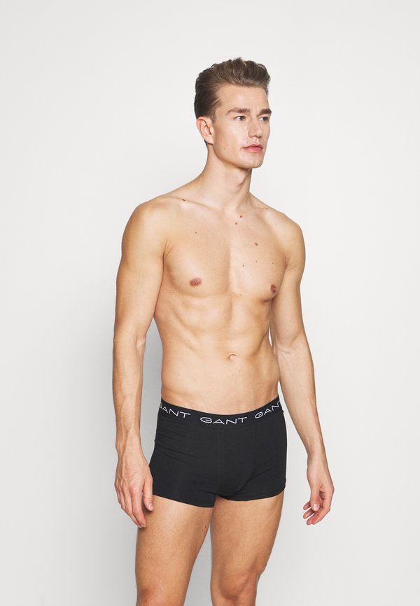 Gant Men Black-White Solid Trunk