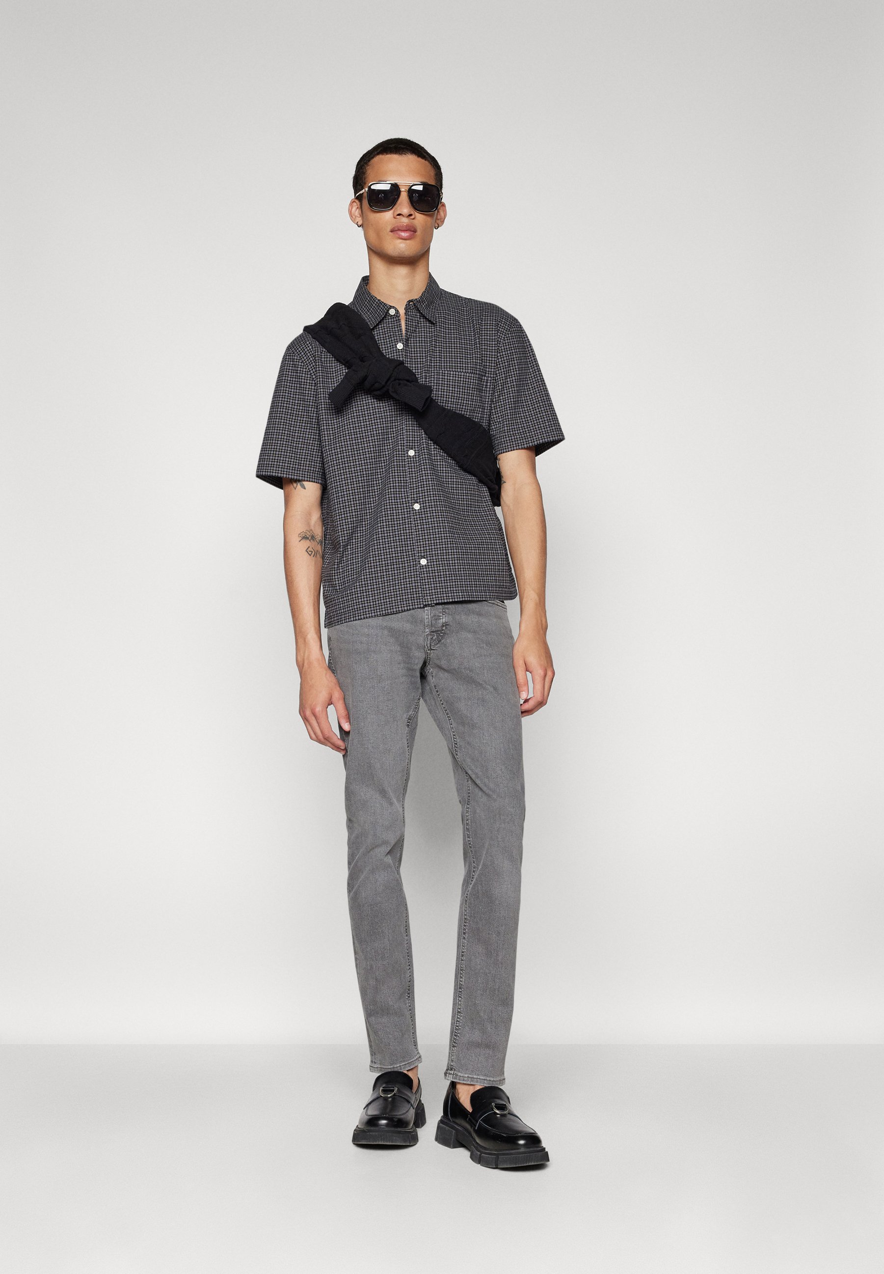 JACK & JONES Jimike JJORIGINAL CJ 138 SN Tapered Fit Jeans voor mannen, taps toelopende pasvorm, Denim Blauw, 36W / 32L