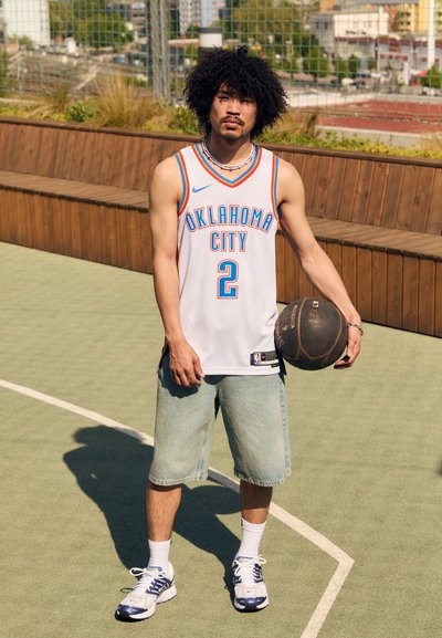 Maillot Oklahoma City Thunder Shai Gilgeous-Alexander Encadré - Chemise SGA Décorative NBA