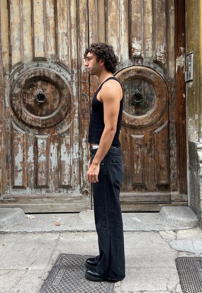 Jaded London SKATE COLOSSUS - Relaxed fit jeans - black - Zalando