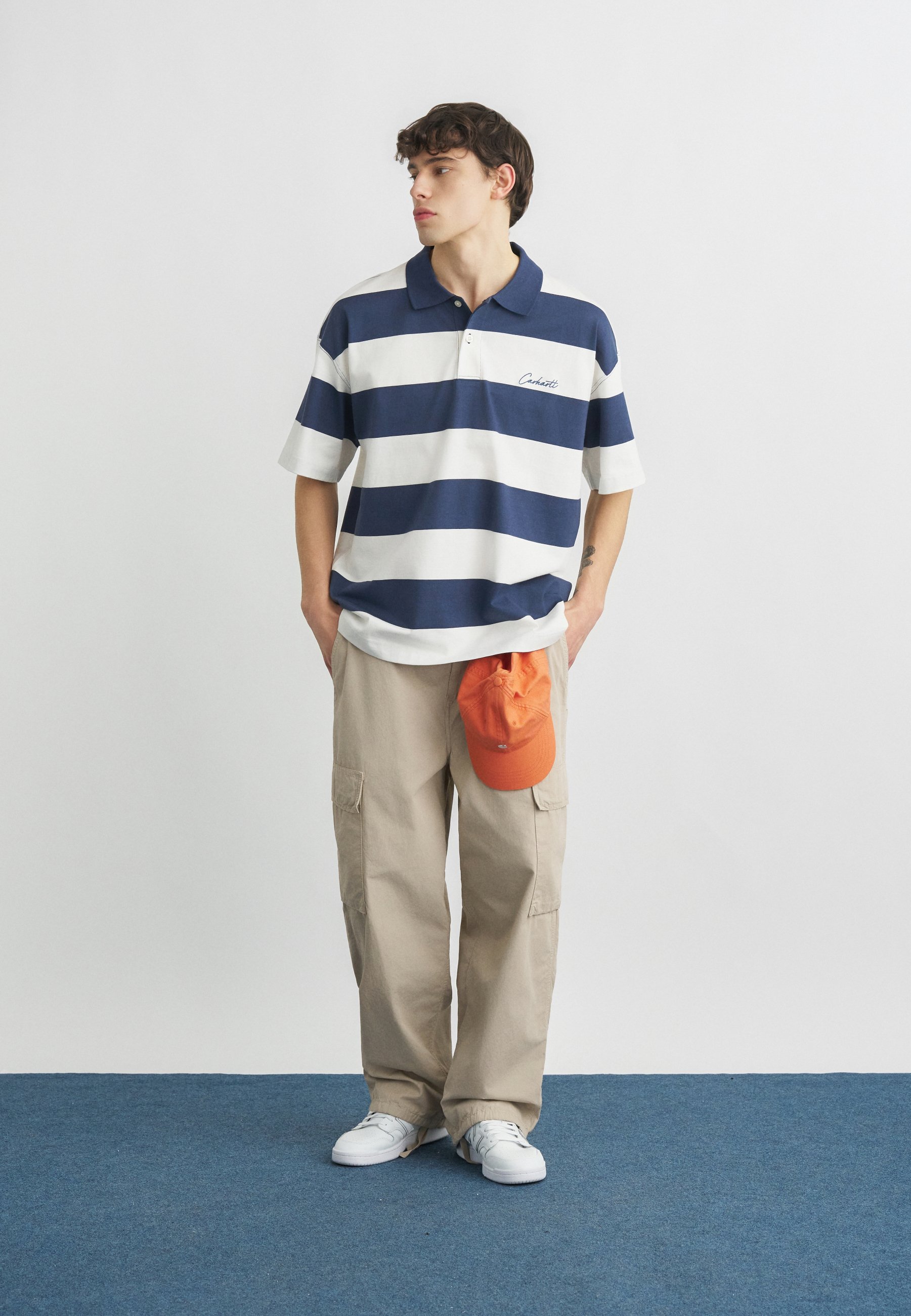 Carhartt WIP Polo - delray blue/azul - Zalando.es
