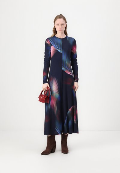 Bardot LEA PRINTED MESH DRESS - Maxi dress - red spot/light red