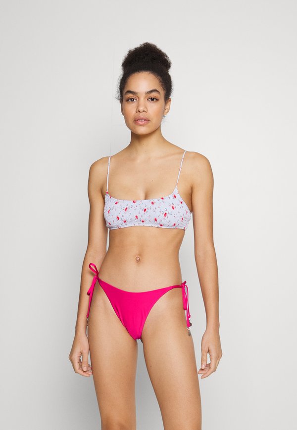 Frankies Bikinis ROCKY Bikini top white and red/multicoloured