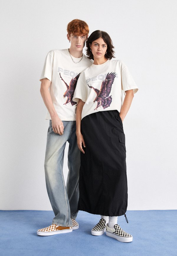 Vans UA CLASSIC SLIP-ON PLATFORM - Slip-ons - black/white/black - Zalando.co.uk