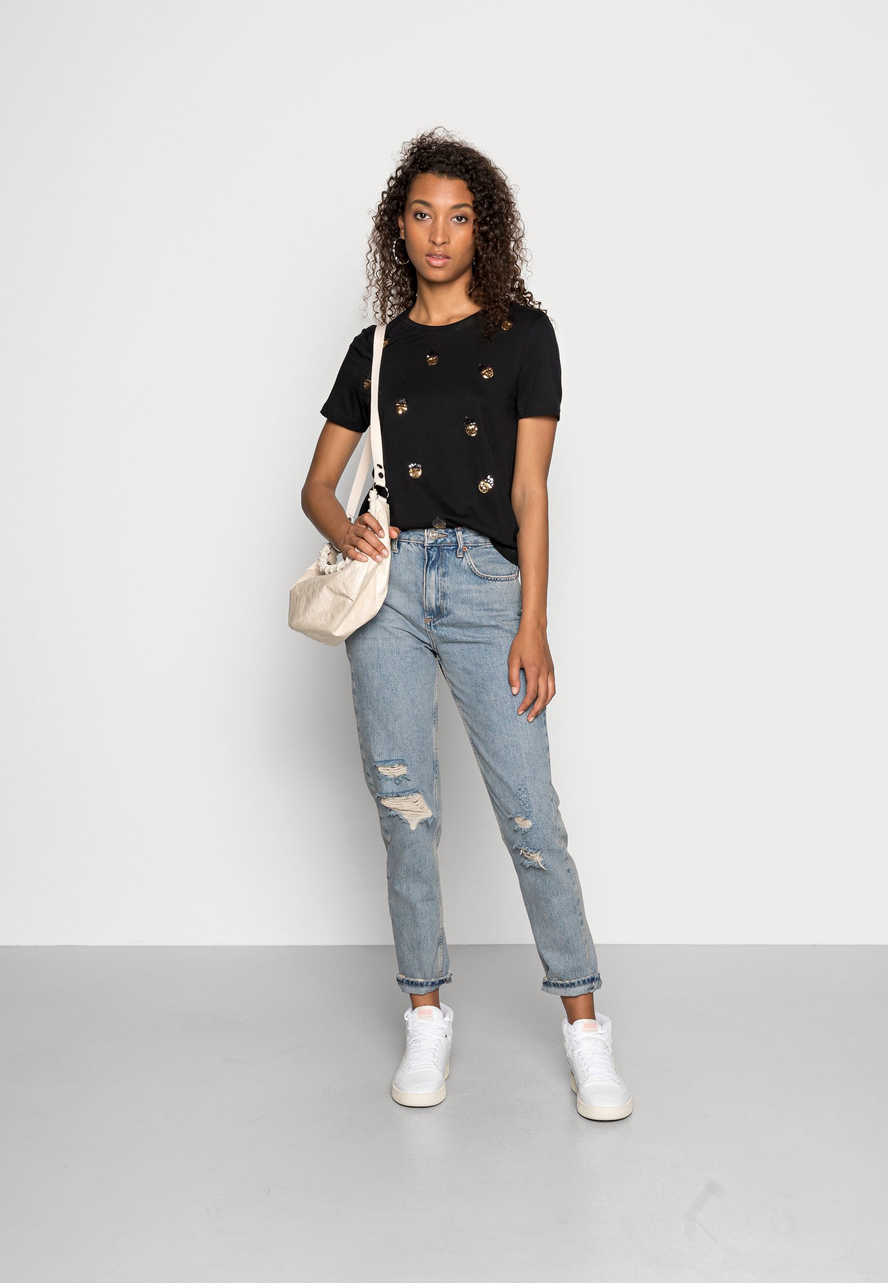 Only T-shirt à manches courtes First One Life Solid Rose Dressinn