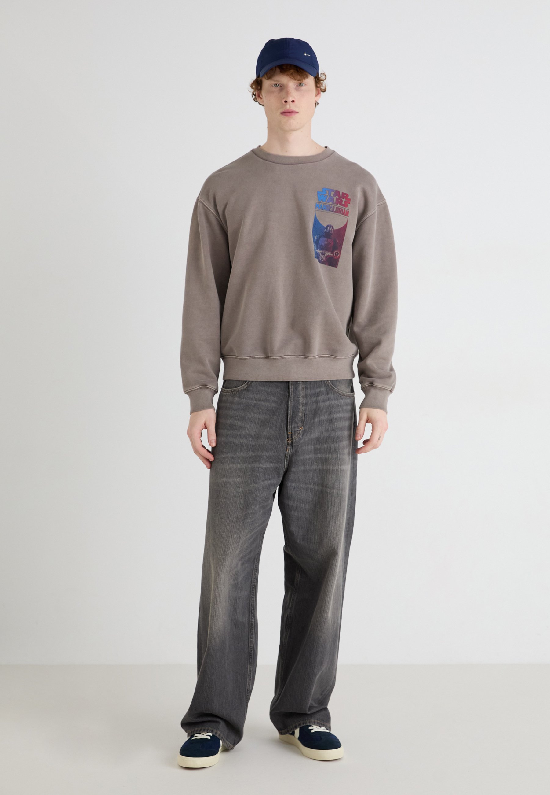 WEEKDAY/ASTRO LOOSE BAGGY デニム Mine Grey astro loose baggy leg jeans - Mine Grey | Weekday WW
