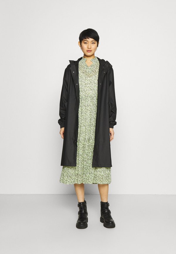 Rains LONG JACKET UNISEX Regnjacka black/svart Zalando.se