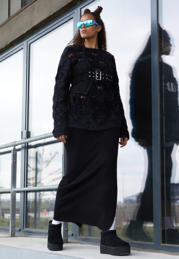 Gestuz - Gzalpha Slit Pullover 10910590 - 108310 - Buff Mélange
