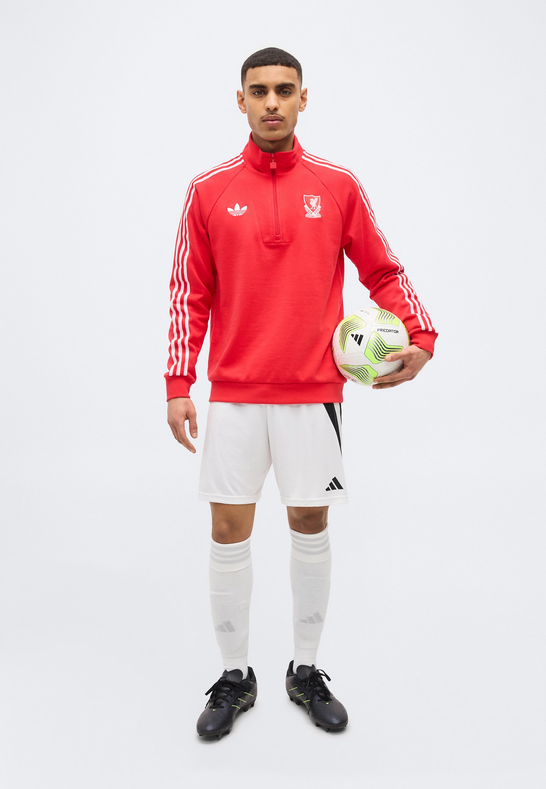 adidas Originals MANCHESTER UNITED HALF ZIP - Roupa de discoteca