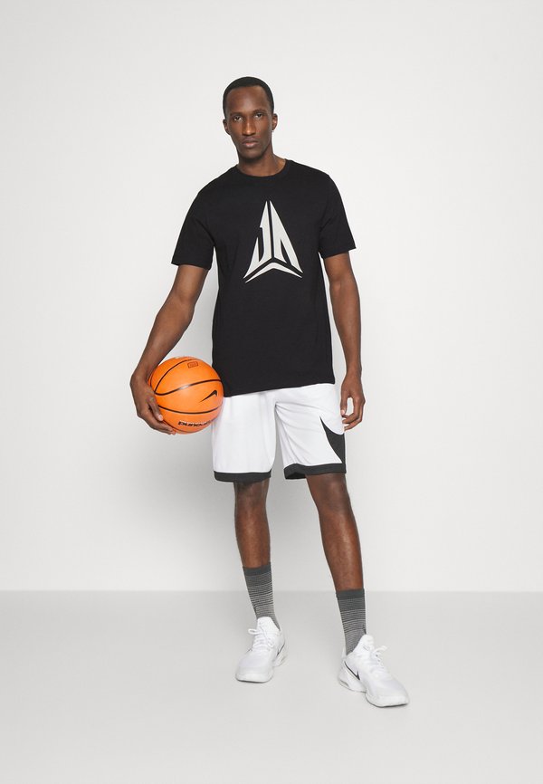 Nike Performance AIR MAX IMPACT 4 Basketball shoes white/black/pure platinum/white Zalando