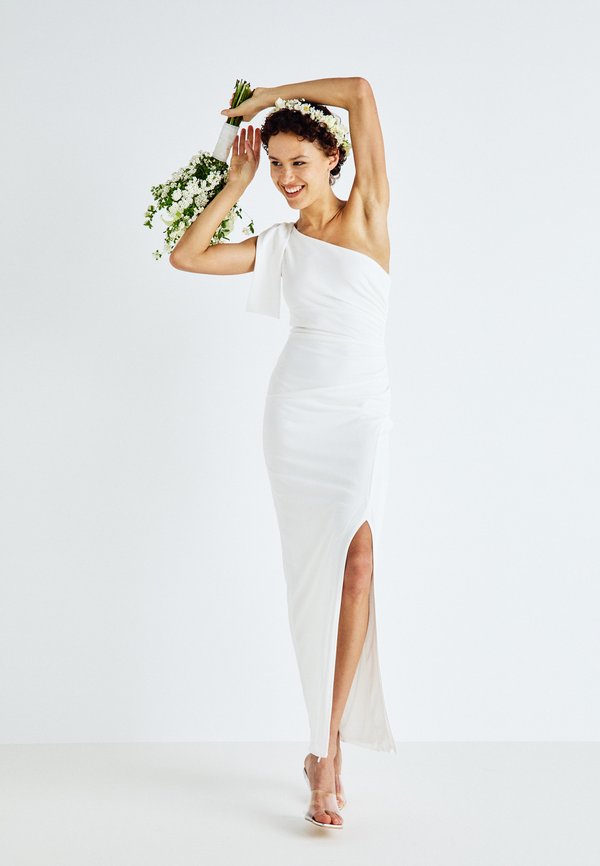 WAL G. WEDDING SLEEVELESS MAXI - Vestido de fiesta - white/blanco ...