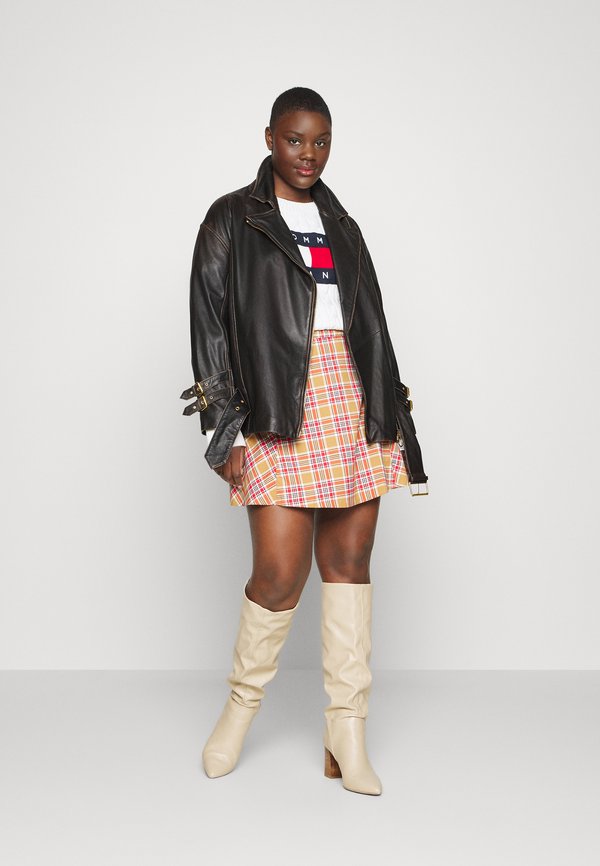 Anna Field LEATHER - Høje støvler/ Støvler - beige - Zalando.dk