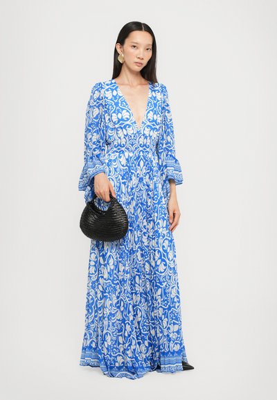 chinese dress ladies Farida Pink Lace Maxi Dress